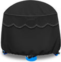 Kids Water Table Cover Fit Little Tikes Fish 'n Splash Water Table, Waterproof Dust Proof Outdoor Toys -Cover only,34"Dx20"H (Black)