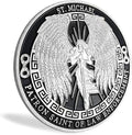 The Archangel Michael Challenge Coin Police Military Hero's Coin (Single Coin)