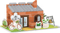 House Building Set for Kids 6+, Mini Brick Construction Kit with Mortar, STEM Architecture Blocks, Reusable DIY Projects, Creative Birthday Gift