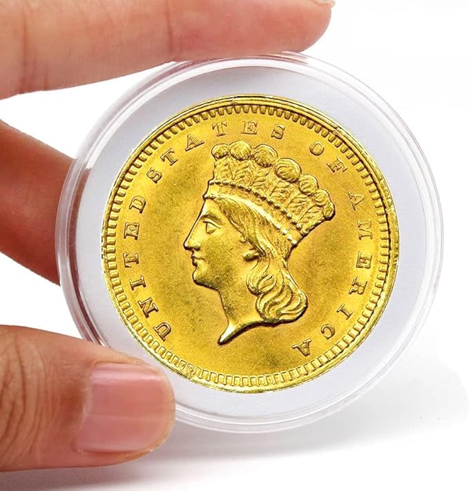 300PCS Coin Capsules, Coin Holder with Gaskets, 4 Sizes (20/25/27/30mm) Plastic Coins Protector Case with Plastic Storage Organizer Box for Collectors Coins Collection Supplies