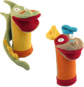 Cate & Levi, Set of 2 Hand and Sock Puppets, Made in Canada, with Moveable Mouths, Eco Friendly and Safe for All Ages, Baby and Birthday Gift (Dog, Dragon)