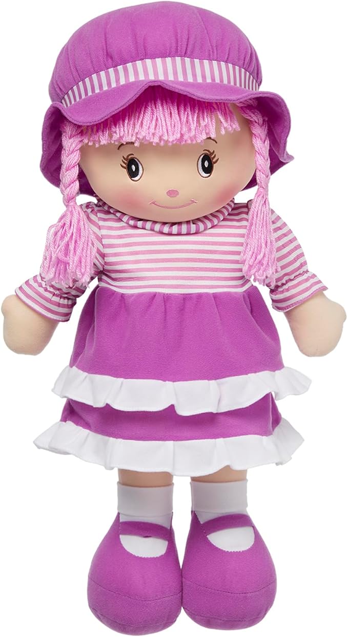 LOVE & HUG Sister Doll 2pc Set 24" Huggable Doll & 12" Little Sisters, Girls Birthday Gift, Baby Dolls, Toddler Doll