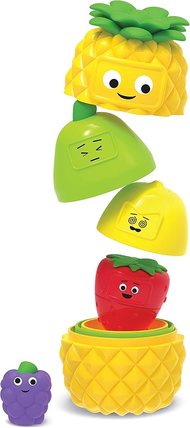 Learning Resources Big Feelings Nesting Fruit Friends - Fine Motor Toys, Social Emotional Skills Regulation Tools for Kids, Gifts for Boys and Girls, Classroom Must Haves, Occupational Games
