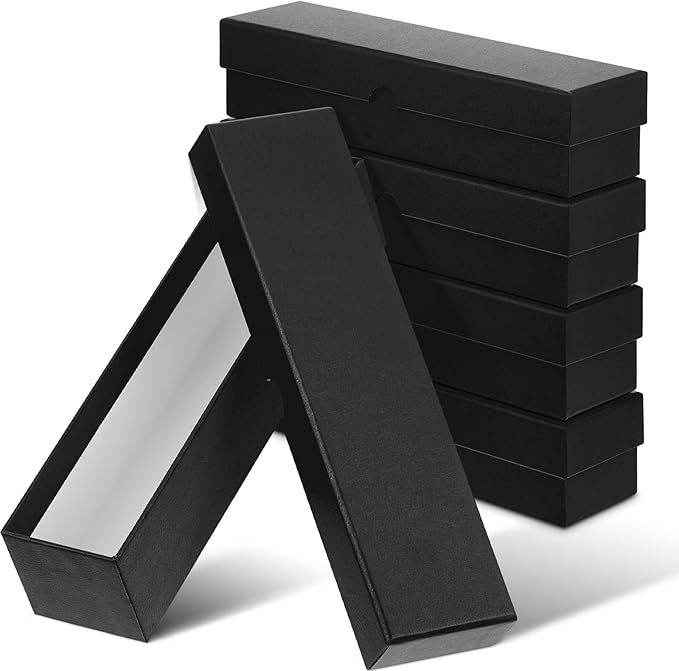 Teling 4 Pcs Coin Storage Box 2x2inch Flip Holders Collectors Coin Supplies Holders for Cents Collection Cardboard (Black)