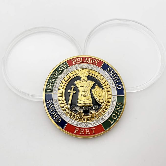 Armor of God Challenge Coin Collector's Medallion (Single Coin)