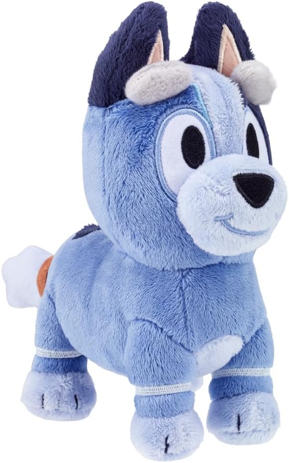 Bluey Muffin & Socks Matching Stuffed Animals Plush Set – 7" & 7.5" Soft Cuddly Plush Doll with Deluxe Fabrics, Perfect for Playtime, Storytime