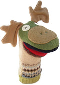 Cate & Levi - Hand Puppet - Premium Reclaimed Wool - Handmade in Canada - Machine Washable (Moose)