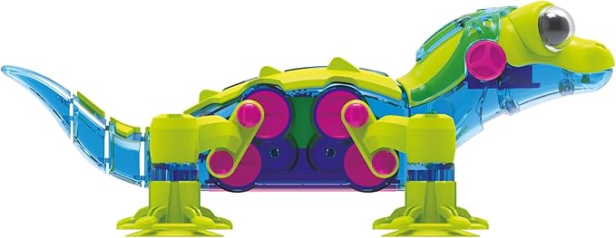 Thames & Kosmos GeckoBot 2.0 STEM Experiment Kit | Build a Wall-Climbing Gecko Robot, Improved Design & Suction Cup Technology, Guided Assembly, Fun & Educational Science Gift for Boys & Girls Ages 8+