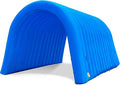 Inflatable Sports Tunnel Entrance with Built-in Blower – Advertising & Event Archway for Exhibitions, Shops, Supermarkets & Schools (Blue, 16x10x10Ft)