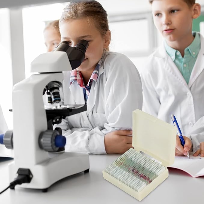 Mammal Anatomy Organ Tissue Specimens, 25 Similar to Human Tissue Prepared Microscope Slides Set for Students Hobbyists Beginners (Mammal Specimens)