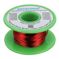 BNTECHGO 18 AWG Magnet Wire - Enameled Copper Wire - Enameled Magnet Winding Wire - 4 oz - 0.0393" Diameter 1 Spool Coil Red Temperature Rating 155℃ Widely Used for Transformers Inductors