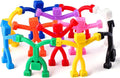 12 PCS Magnetic Travel Toys for Kids, Creative, Portable and Educational, Magnetic-People-Magnet-Men: Cute Robot & Funny Magnets, Small Fidget Toys for Classroom Prizes, Easter Egg Stuffers, Office