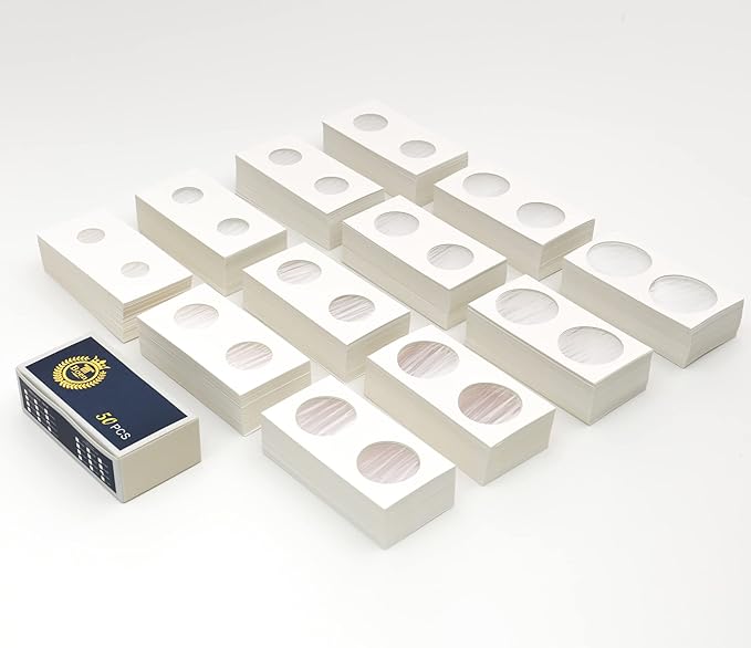 Boen 600Pcs Coin Holder 12 Assorted Sizes are Professional Coin Holders for Colletors (Coin Flips 12 Assorted Sizes 600 pcs)