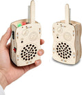 STEM Science Kits Toys DIY Walkie Talkie Kit for Kids Age 8-14, Science Project Electronics Kit Educational Building Toy Gifts for Boys Girls Kids Teen Ages 8-10 10-12