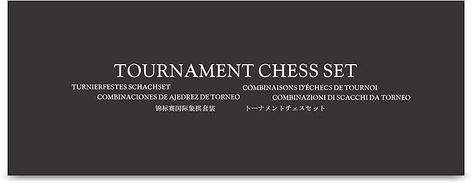 A&A Tournament Chess Set/ 20''x20'' Foldable Silicone Chess Board / 3.75'' King Height Plastic Quadruple Weighted Classic Staunton Pieces/Storage Bag for 6 Years Old - 2 Players