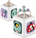 Baby Busy Board Cube, Toys for Boy Girl, Montessori Travel Toys for Toddlers, Learning Fine Motor Skills| Birthday Gifts for Infant Boys Girls