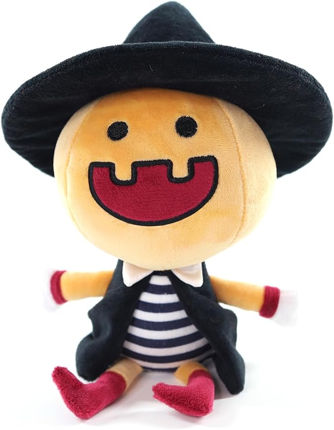 Sew Butiful Halloween Stuff Doll Cute Plushie Stuffed Yellow Pumpkin Boy Toy Gift for Kids, Girls, Children