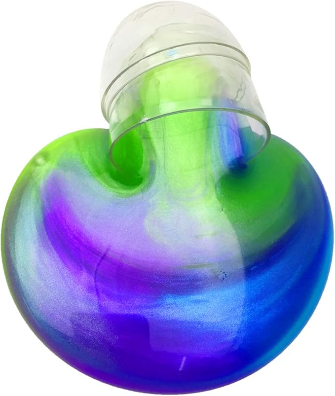 Anditoy 5 Pack Slime Eggs Stress Relief Toys for Kids Boys Girls Christmas Stocking Stuffers Gifts Party Favors (Blue+Purple+Green)