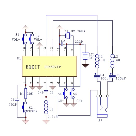 Soldering Practice Kit DIY Stereo Radio Plug-in Circuit Kit Learn Soldering Kit for Beginners