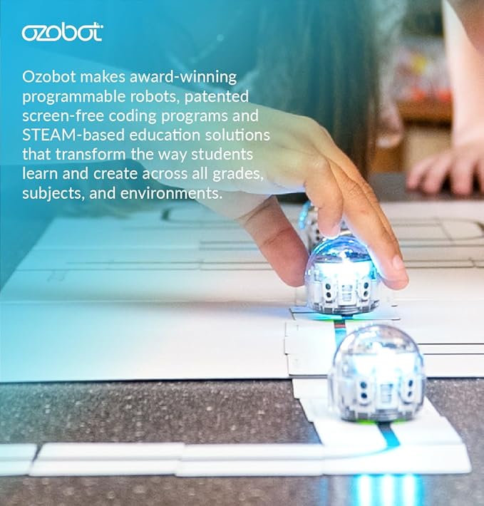 Ozobot Color Code Magnets Speed Kit: Interactive Coding Learning Tool for Kids Ages 3+, Enhances Logic & Problem-Solving Skills, 18 Tiles, Evo & Color Codes Magnets Base Kit Required Not Included