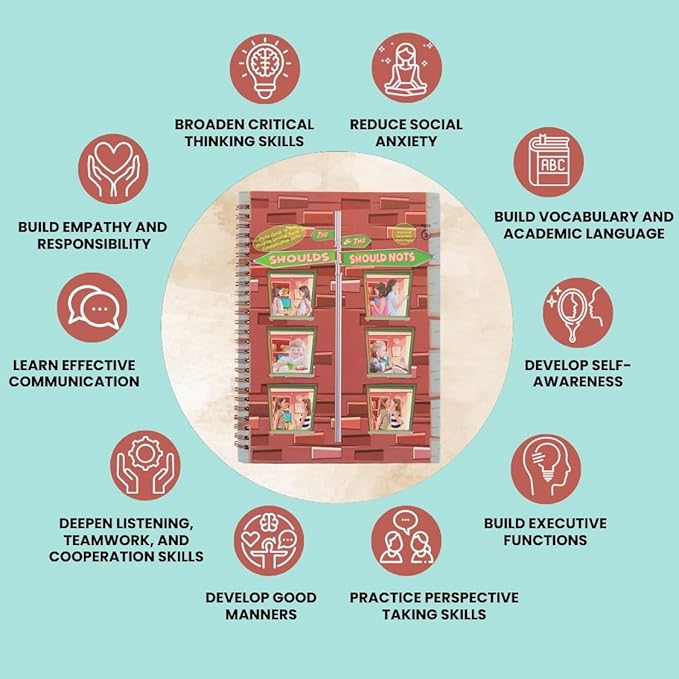 Social Skills Boost Social and Communication Skills Autism ADHD Encourage Positive Decision Making Social Emotional Learning Activities The Shoulds and Should Nots