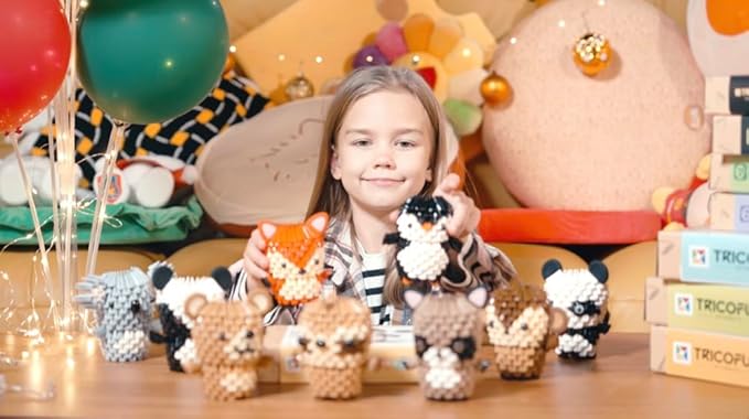 Animals 3D Soft Building Blocks - Cute Animal Kit, Pressure-Relief, STEM Educational Toys, Enhance Hands-On Skills Interlocking Building Blocks (1111-Mini Penguin)