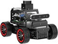 Robot Car for Raspberry Pi 5 ROS2 Humble Ubuntu Programmable AI Vision Smart Robot Kit, Lidar SLAM Mapping Navigation Path Planning Autonomous Driving Ackermann Chassis, MentorPi A1 with RPi 5 8GB