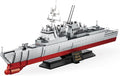 Navy Destroyer Building Set, A Gift Compatible with Lego Sets for Boys 8-14 & Adults, Perfect for Military Enthusiasts and Builders Alike (600pcs)