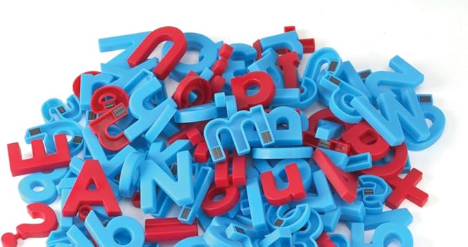 Educational Insights Color-Coded Uppercase & Lowercase AlphaMagnets and MathMagnets, Set of 214 Letters, Numbers, Punctuation & Math Symbols, Preschool Kindergarten Classroom Must Haves, Ages 3+