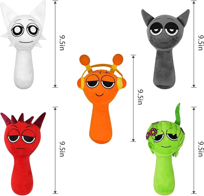 Sprunky Plush,Sprunky Plushies,Soft and Funs Stuffed Toys Dolls for Fans and Friends Christmas Birthday