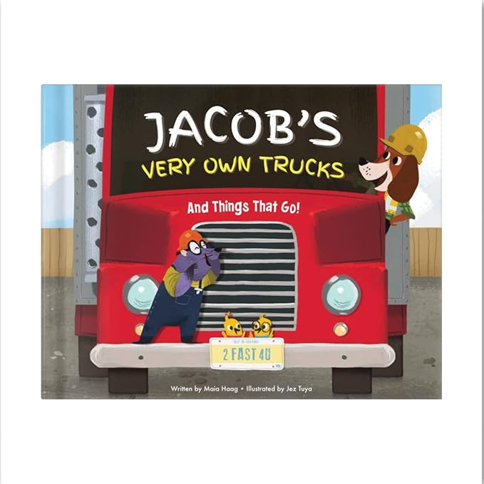 My Very Own Trucks - Personalized Children's Story | Softcover | 9" x 11" | I See Me!