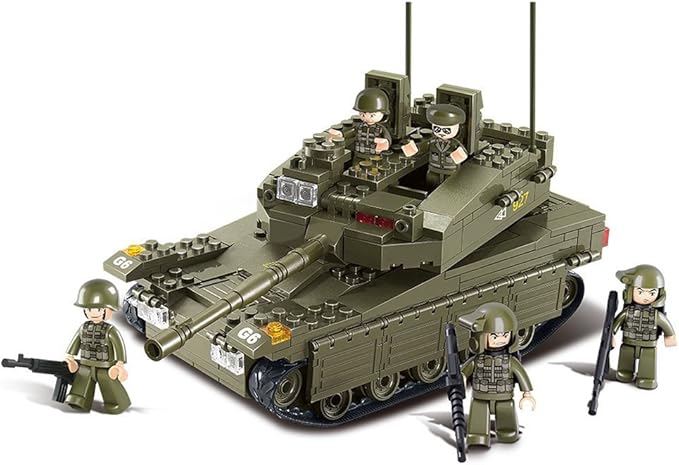Sluban Merkava Tank 344 Pieces Building Blocks Set