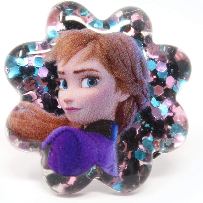 LUV HER Girls Jewelry Set - Dress Up Toy Jewelry Box Set with Bead Necklaces, Bracelets, and Rings - Frozen Play Accessories - Ages 3+