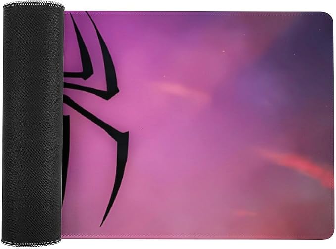 Spider Mouse Pad Large Extended Computer Full Desk Pad 31.5x11.8 inch Computer Mouse Mat Keyboard for Home Office Gaming
