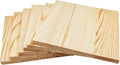 6PCS Unfinished Wood Square Blocks for Crafts, 6x6x0.3in Blank Wooden Squares Pine Wood Boards for Carving,DIY Wood Coasters,Painting & Burning