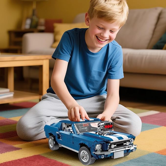 Sports GTRS Car Building Blocks Toys Boys or Adults Kits，1:10 MOC Building Set Raceing Car Model,Cars for Boys Age 14，Compatible with Lego(1680 Pcs)