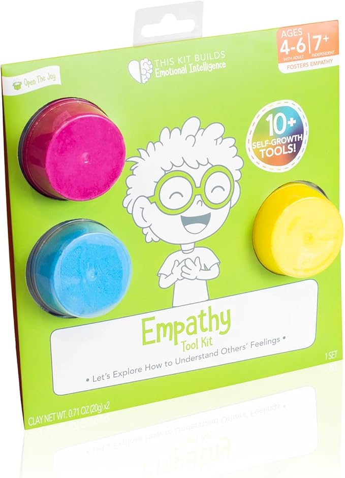 Open The Joy Empathy Builder Toolkit - Unleashing Compassion and Connection with Kids to Build Emotional Intelligence - Ages 4+