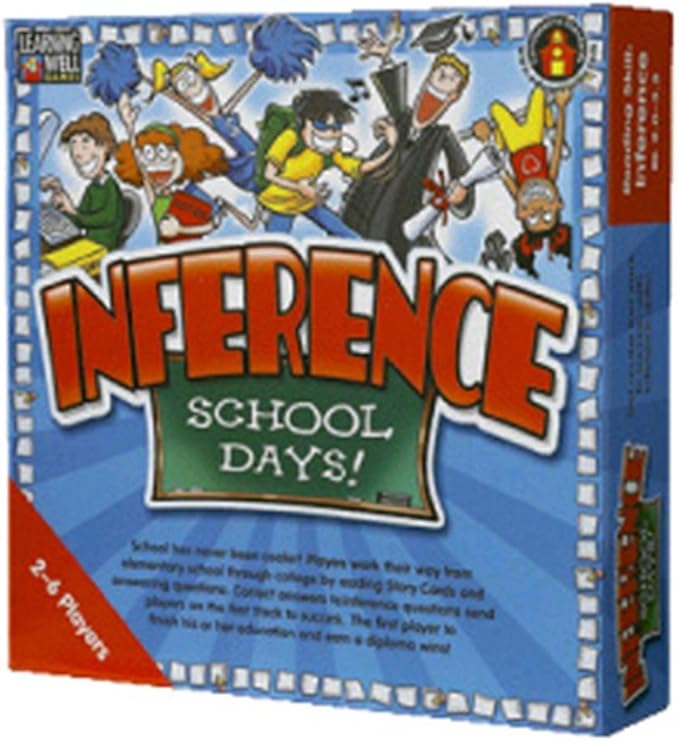 Edupress Inference School Days Game, Red Level (EP60802)
