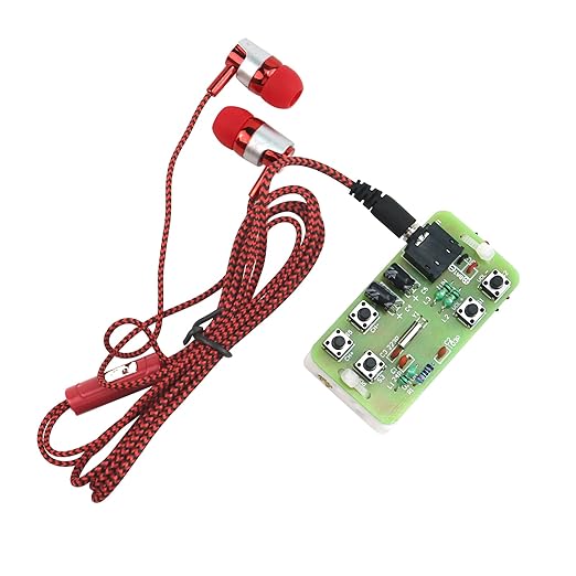 Soldering Practice Kit DIY Stereo Radio Plug-in Circuit Kit Learn Soldering Kit for Beginners