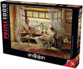 Anatolian Puzzle - Reading by The Window, 1000 Piece Puzzle, #1175