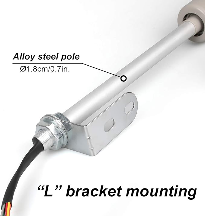 Tower Stack Lights, Industrial Warning Signal Lights Tower Lamps Column, Factory Workshop Safety RGB Signal Indicator, LED Andon Lights (110V, 2 Tiers, with Sound)
