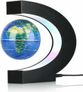 Magnetic Levitation Globe with LED Light, Cool Gadgets Floating Lamp Globe Decor, Cool Gifts for Men/Father/Husband/Boyfriend/Kids/Boss, Great Technology Graduation Gifts Valentine's Day Gift (Blue)