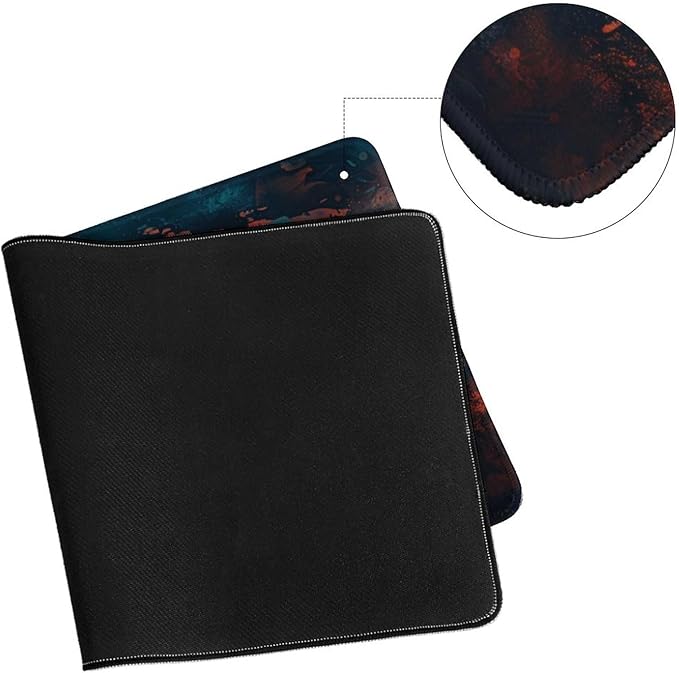 World Map Mouse Pad Large Extended Computer Full Desk Pad 23.6x11.8 inch Computer Mouse Mat Keyboard for Home Office Gaming