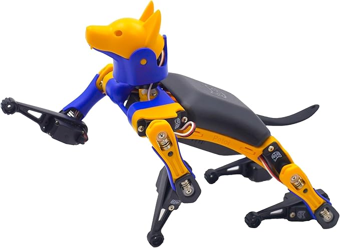Petoi Bittle Robot Dog STEM Kit(Pre-Assembled) | Smart Coding Kit, App Control IoT Pet Robotic Dog | Programmable Open Source DIY STEM Kit & Robotics Education for Engineers, Geeks, & Teens
