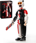 Clown Art Building Block Set, Halloween Horror Movie Sets Figure Set Compatible with Lego, Collectible Christmas Creative Toys for Film Fans Kids Boys and Girls (498pcs)