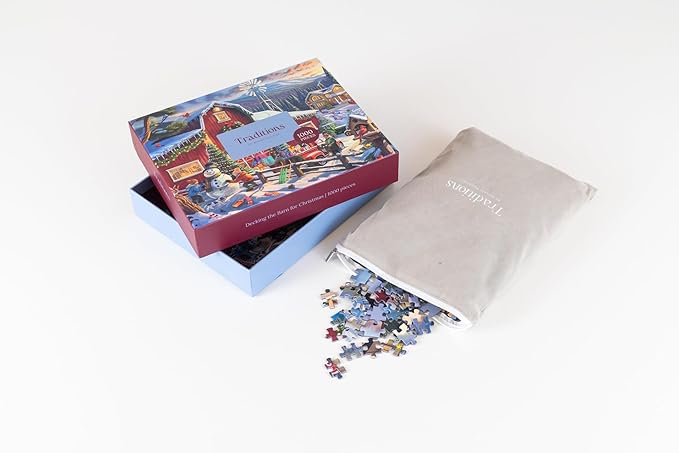 Countryside Christmas | Traditions by Mosaic Puzzles - 1000 Piece Puzzle