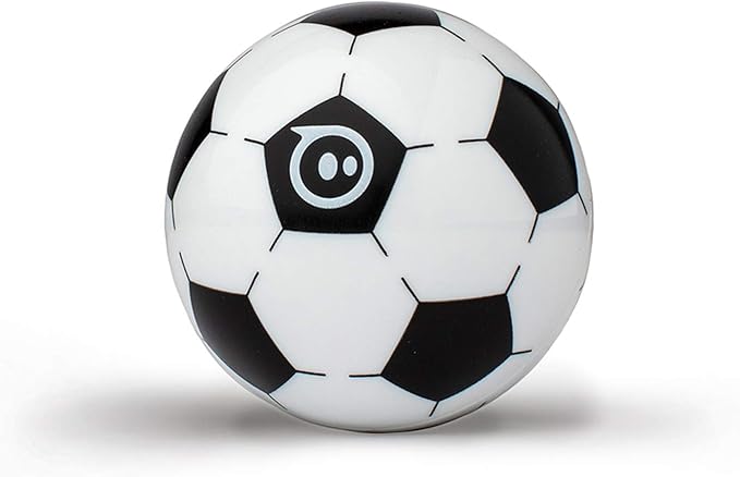 Sphero Mini Soccer - Coding Robot Ball - Educational Coding and Gaming for Kids and Teens - Bluetooth Connectivity - Interactive and Fun Learning Experience for Ages 8+