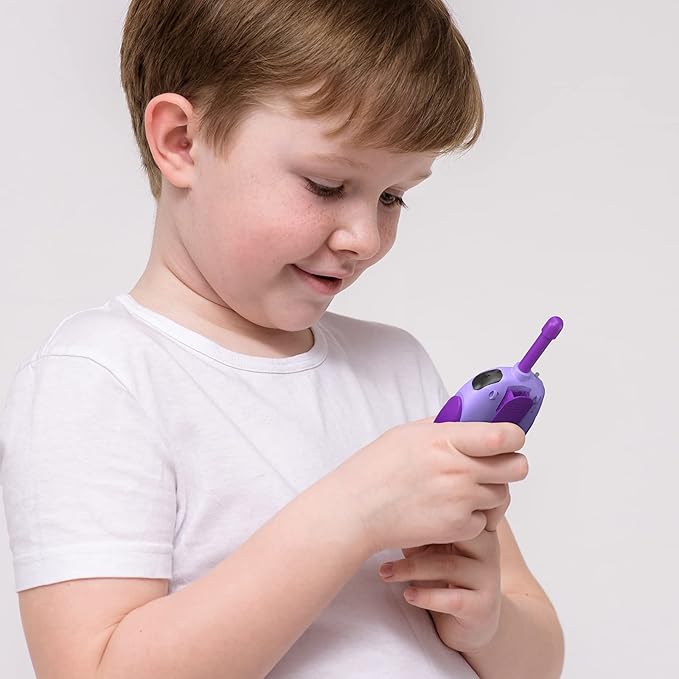 Walkie Talkies for Kids Rechargeable 3 Pack Walkie Talkies, Long Range 22 Channels 2 Way Radio Kids Birthday Toy Gift for 3-12 Year Old Boys Girls Outdoor Adventures Camping Hiking