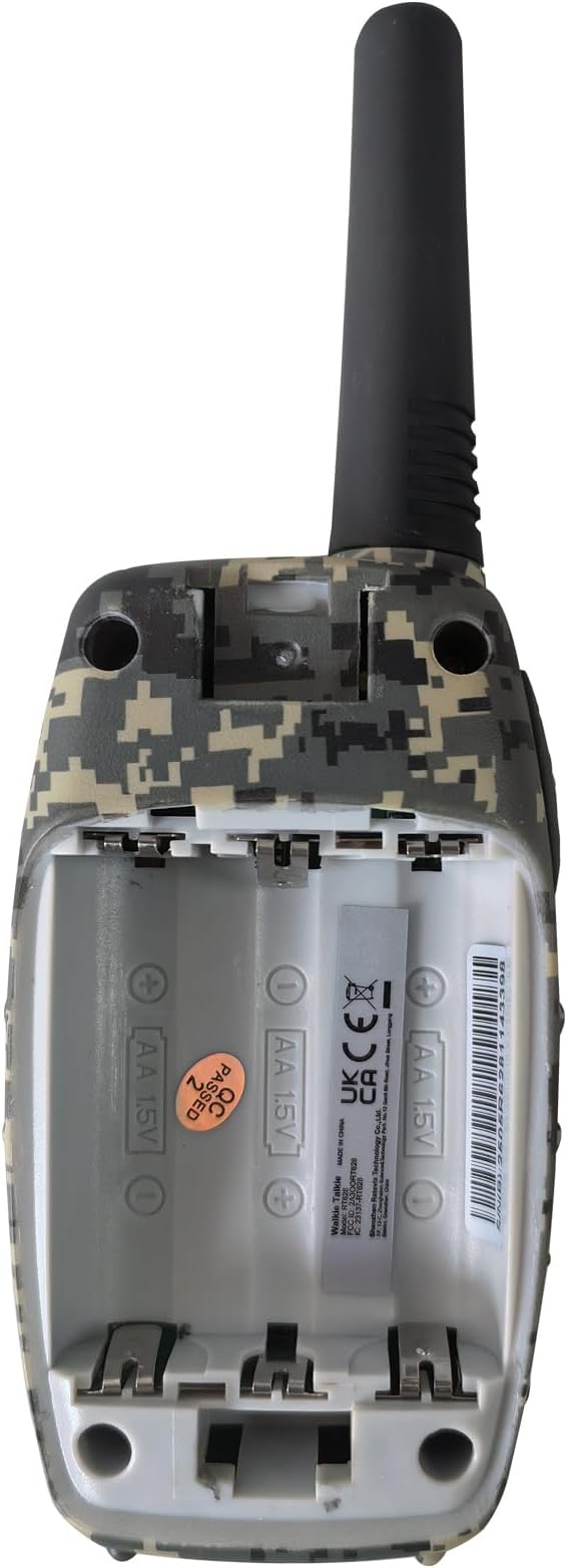 Retevis RT628 Kids Walkie Talkies,Army Toys for 6-12 Year Old Boys Girls,FRS Walky Talky with Key Lock,Gift for Outdoor Adventure Camping Hunt Trip(2 Pack,Camo)