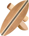 Wooden Balance Board with Cork Roller, 31.5 x 11.8 inch Board, Training Balance Trainer